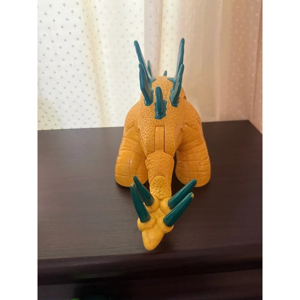 2011 Fisher-Price Yellow Dinosaur Toy Imaginext Stegosaurus 14in